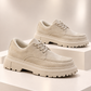 KB-X6 Kuback Beige Suede Men's Casual Shoes