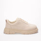 KB-703 Kuback Beige Suede Slip-On Men's Casual Shoes