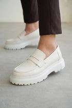 KB-X11 Kuback White Leather Daily Men's Shoes