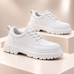 KB-702 Kuback White Leather Daily Men's Shoes