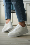 KB-N2 Kuback White Leather Casual Men's Shoes