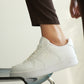 KB-N09 Kuback White Leather Daily Men's Shoes