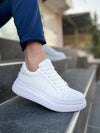 KB-DX46 Kuback White Leather Men's Casual Shoes