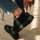 KB-M101 Kuback Coal Knit Lace-up Men's Casual Shoes