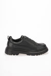 KB-703 Kuback Coal Skin Elasticized Men's Daily Shoes