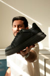 KB-B2 Kuback Coal Leather Daily Men's Shoes