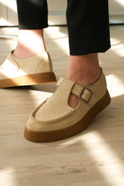 KB-T30 Kuback Beige Coffee Base Men's Casual Sandals
