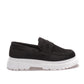 KB-X11 Kuback Black Suede Men's Casual Shoes