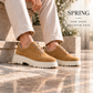 KB-703 Kuback Tan Suede Men's Casual Shoes