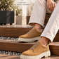 KB-703 Kuback Tan Suede Men's Casual Shoes