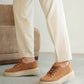 KB-X516 Kuback Tan Suede Men's Casual Shoes